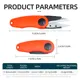 Tijeras plegables de pesca ShareShark acero inoxidable – corte camarón - imagen 2
