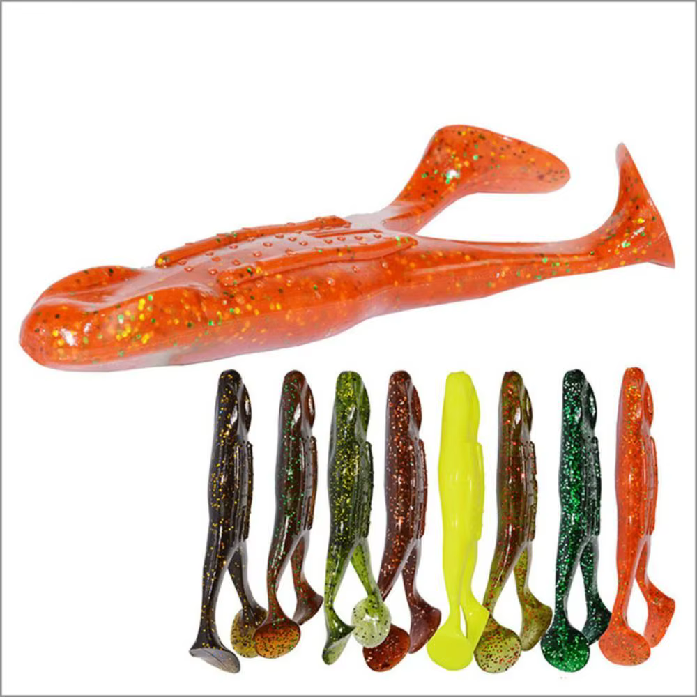 Mini Señuelos Vinilo para Jigging con Ojos 3D – 10.5cm 12g - imagen 3