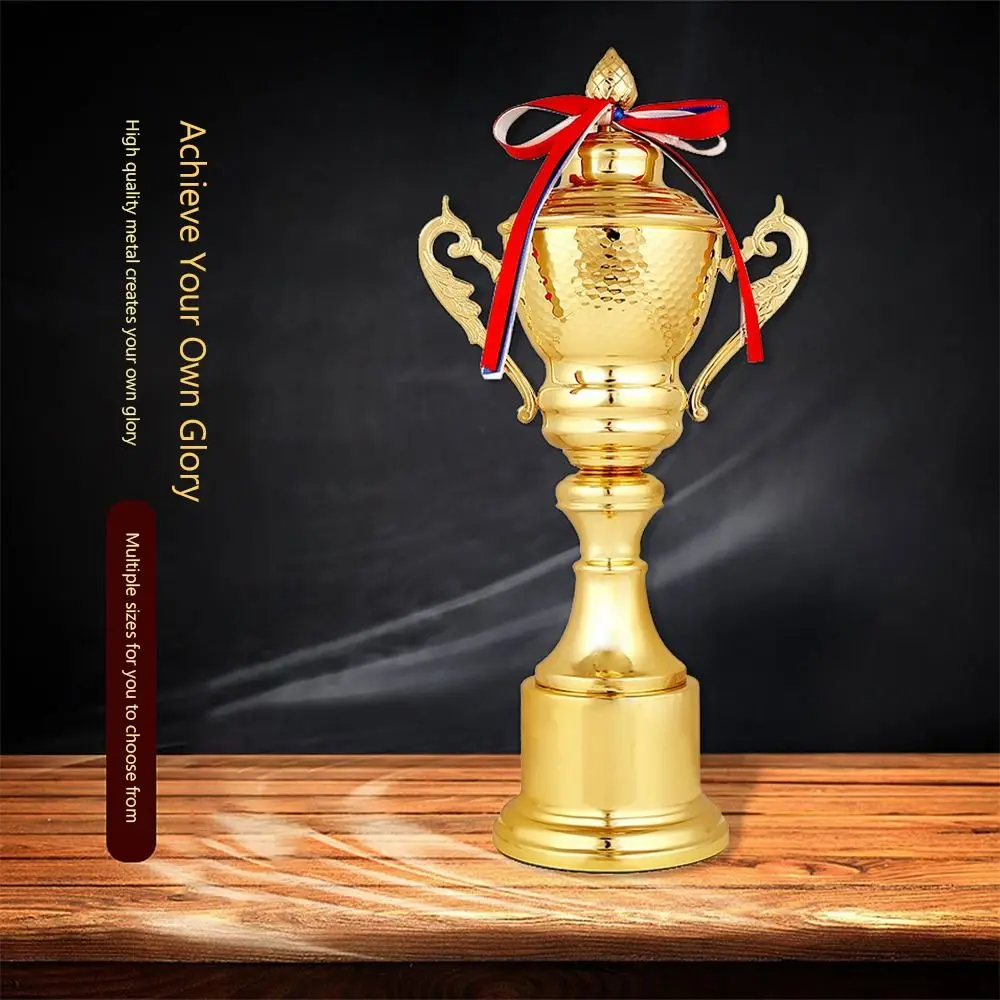 Trofeo de pesca de metal grande – Premio rendimiento y trabajo en equipo - imagen 2