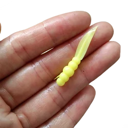 Cebo blando lubina – gusano de silicona