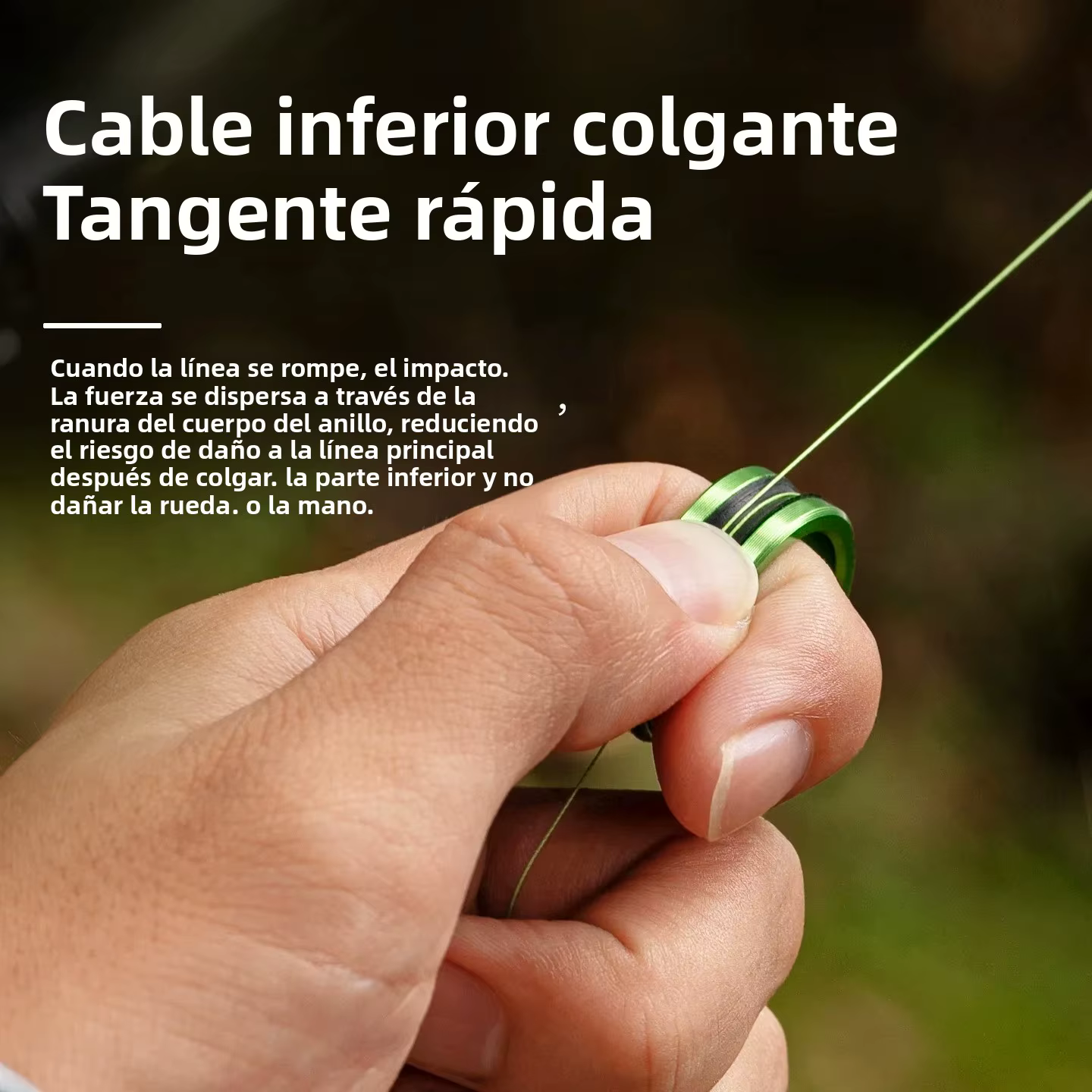 Anillo cortador de línea – Aleación antinudo para Leader - imagen 5