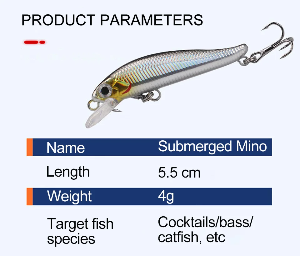Señuelo artificial minnow WALK FISH
