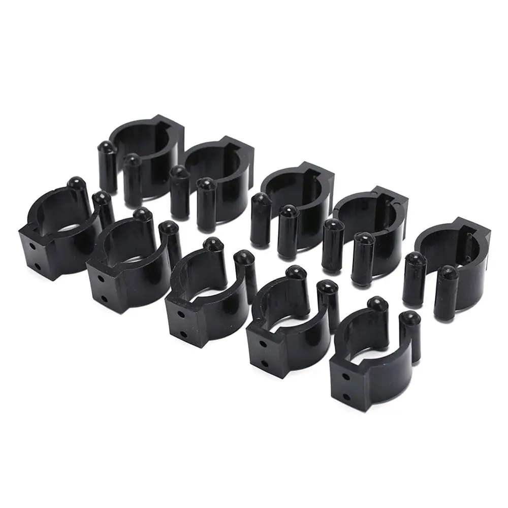 Soporte de pared para caña de pescar con clip