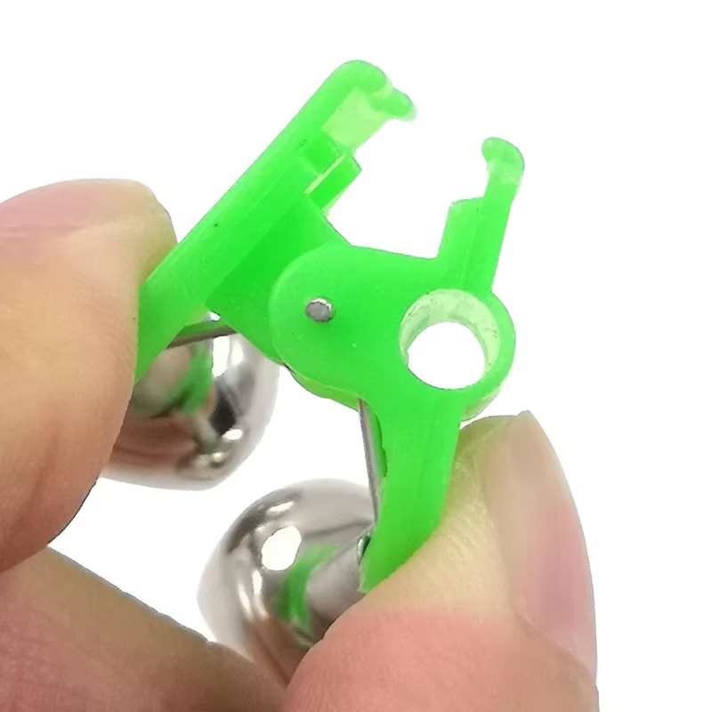 Alarmas mordedura OUTKIT LED verde ABS metal pesca - imagen 5