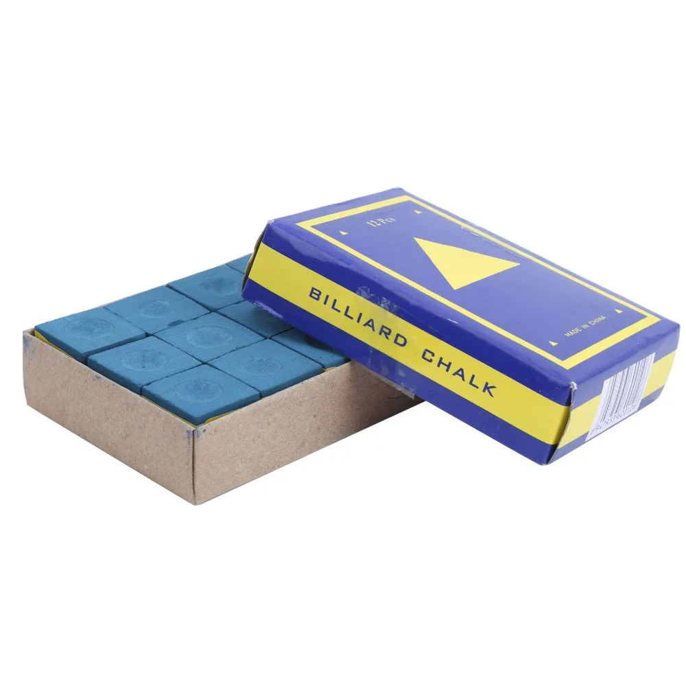 Tizas azules para billar superdensas en caja portátil de torneo - imagen 2