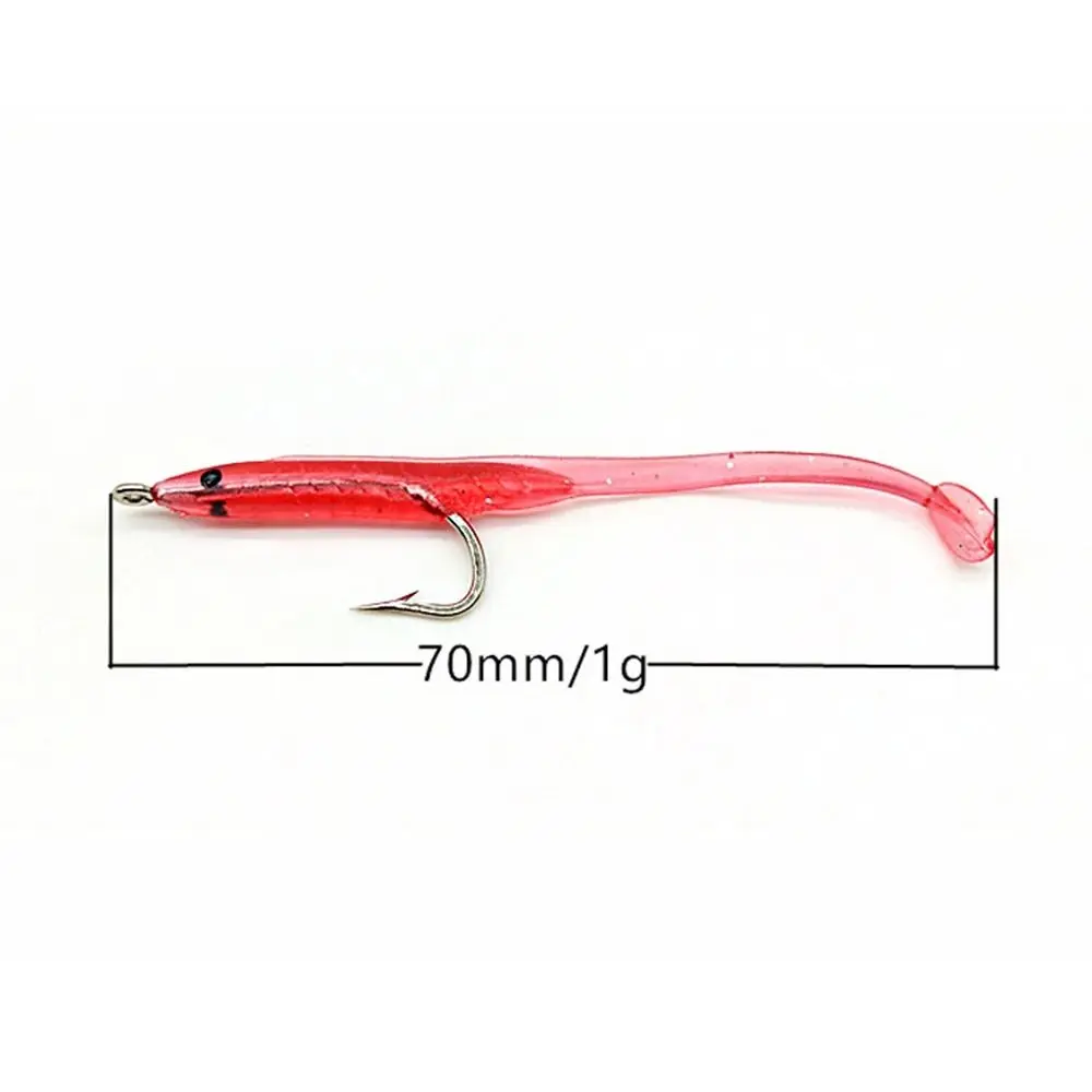 Señuelos luminosos para pesca de anguila con anzuelo y plomo - imagen 5