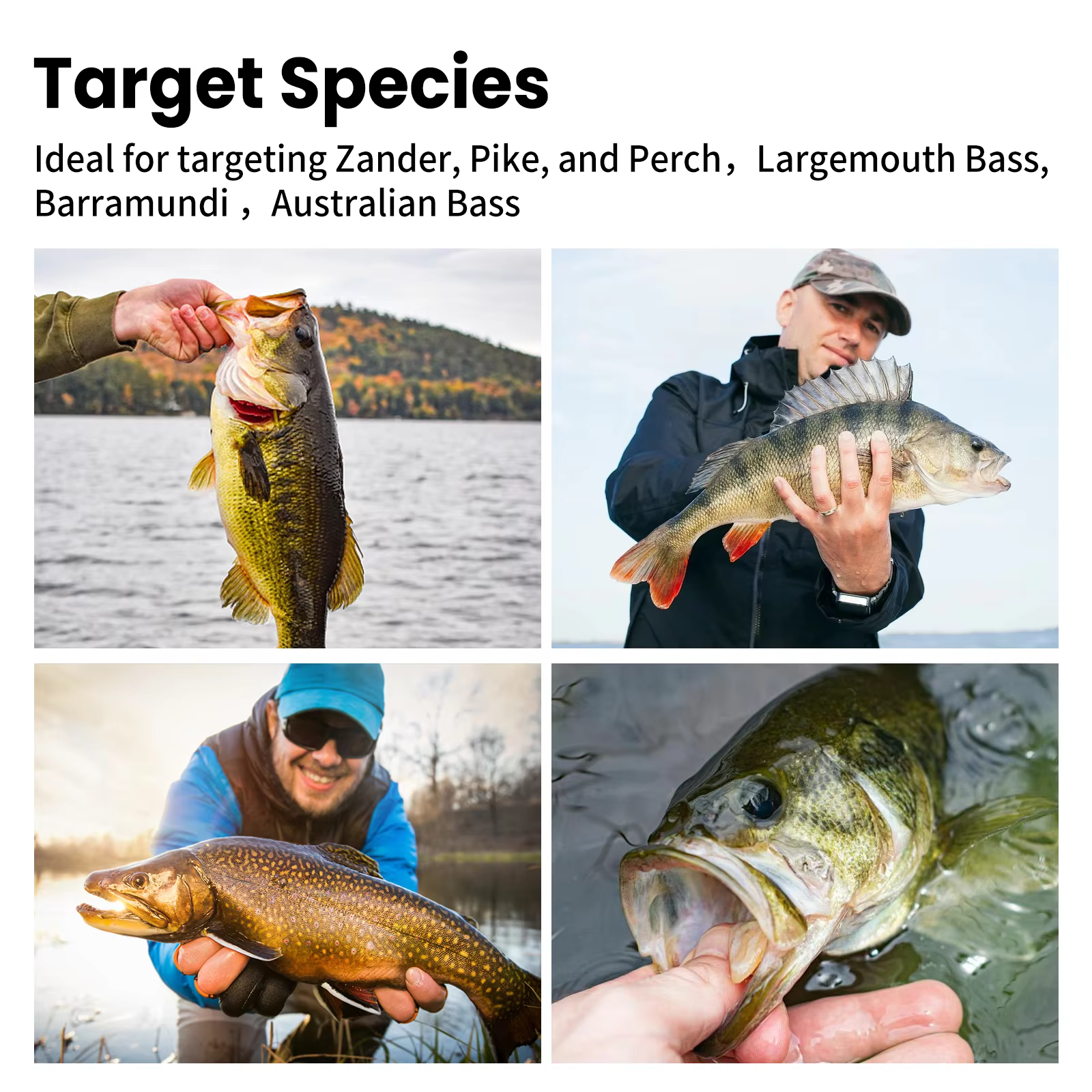 Stinger Pike 9KM – Screwball triple para swimbait de vinilo suave - imagen 4