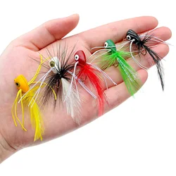 Popper de pesca con mosca Topwater – Señuelo para lubina y trucha