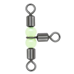 Conector giratorio luminoso con cuentas fluorescentes
