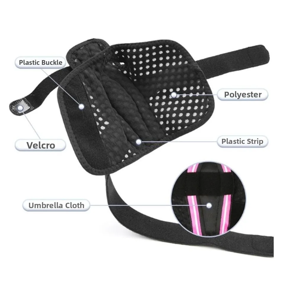 Soporte de pulgar con doble tira ajustable y férula espica