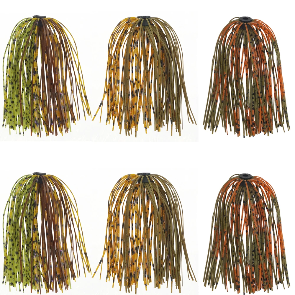 Faldas Silicona Spinnerbait – Accesorios Pesca Trucha y Lubina - imagen 3