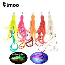 Anzuelo doble Bimoo Inchiku – Soft Octopus agua salada