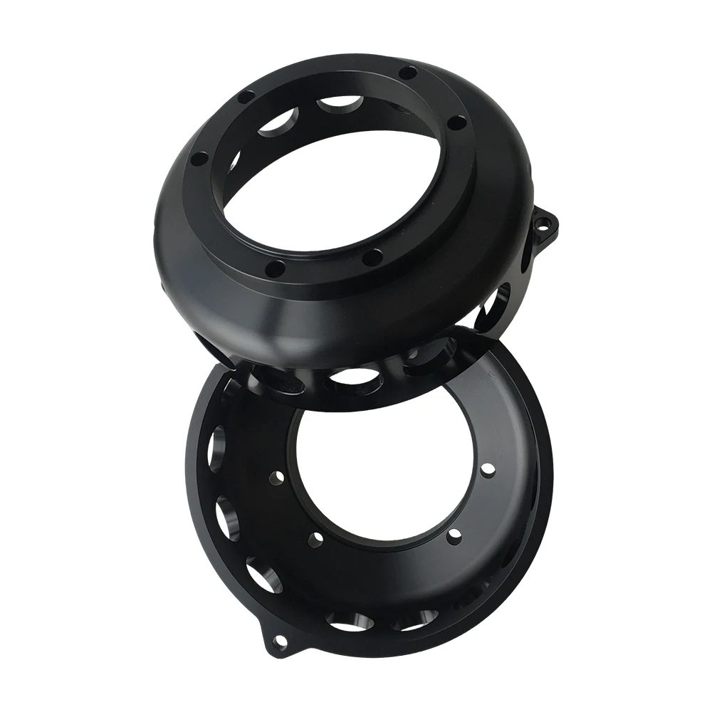 Anillos de fijación CNC negros mecanizados por precisión - imagen 5