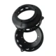 Anillos de fijación CNC negros mecanizados por precisión - imagen 5