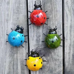 Mini señuelo mariquita metal para pesca deportiva