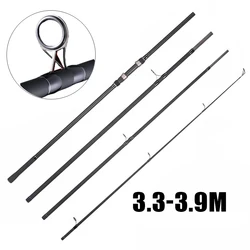 Caña de pesca de viaje en carbono, lance de 30-150 g
