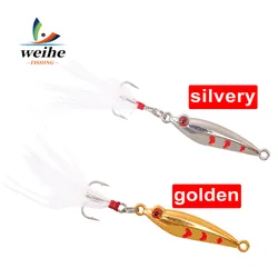 WEIHE señuelos duros con anzuelo simple tipo camarón