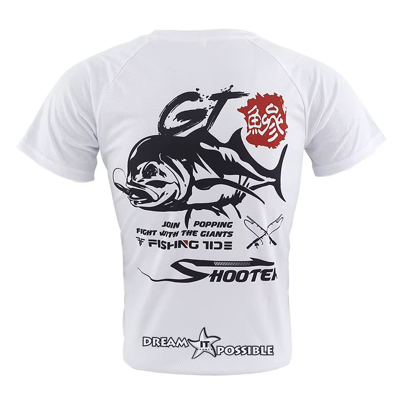 Camiseta protección solar pesca – Manga corta secado rápido hombre - imagen 5
