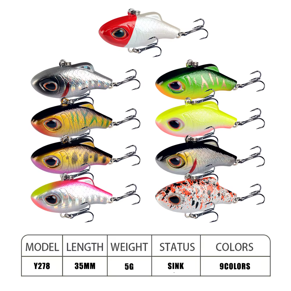 Crankbait Mini Vib 3,5cm - Señuelo wobbler para agua fría - imagen 4