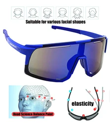Gafas de sol unisex para ciclismo - Protección UV ligeras y duraderas