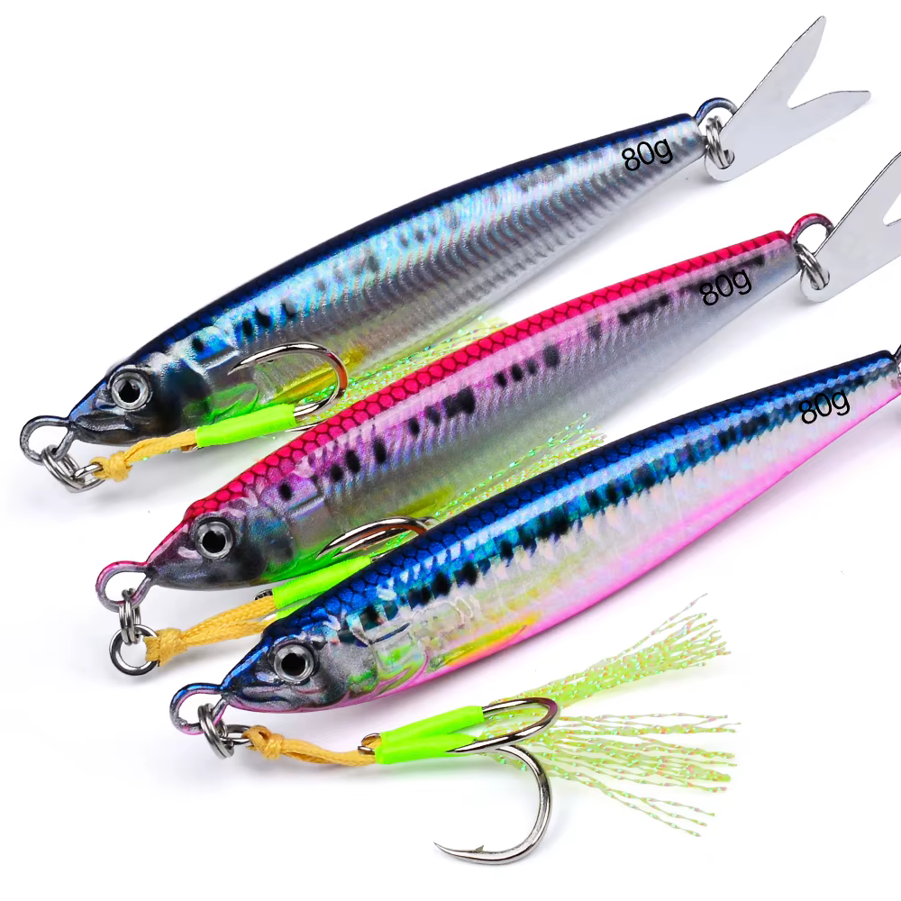 Jig Metálico Vertical PROBEROS Impreso 3D – Pesca Salitre Costera - imagen 5