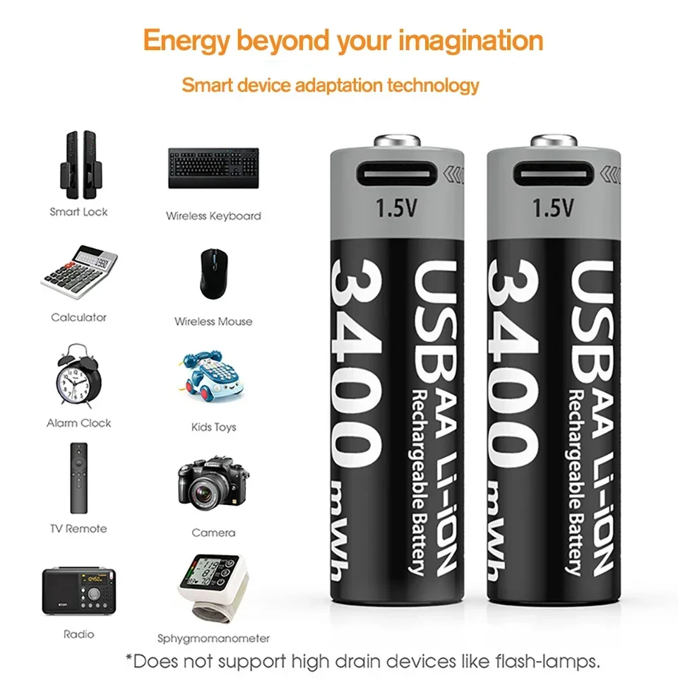 Carga cómoda desde un puerto USB-C