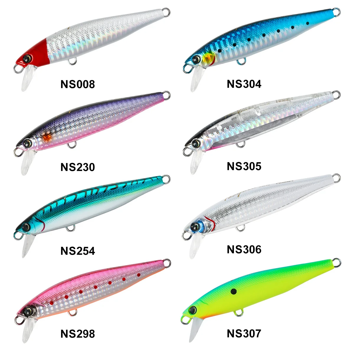NOEBY Señuelo Minnow de hundimiento rápido para pesca marina - imagen 3
