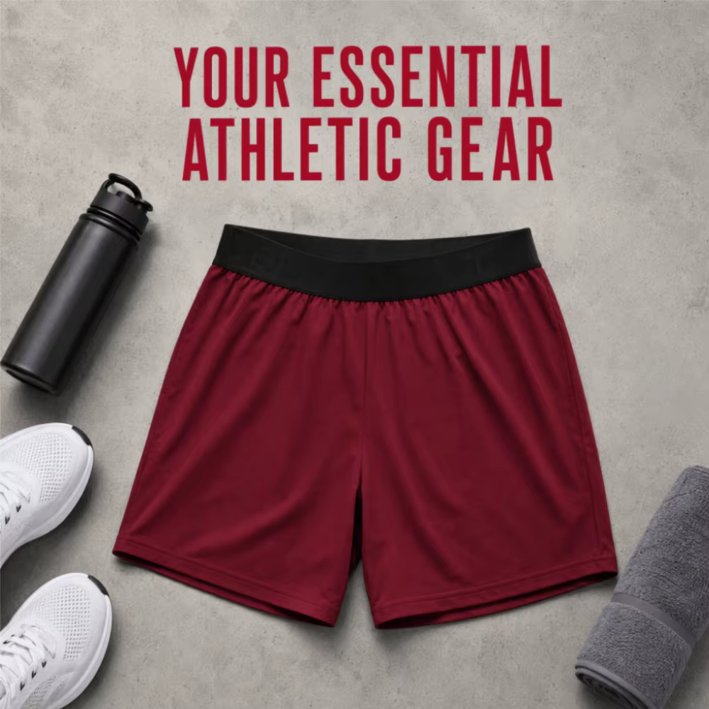 Pantalones Cortos de Deporte con Cintura Elástica y Secado Rápido - imagen 4