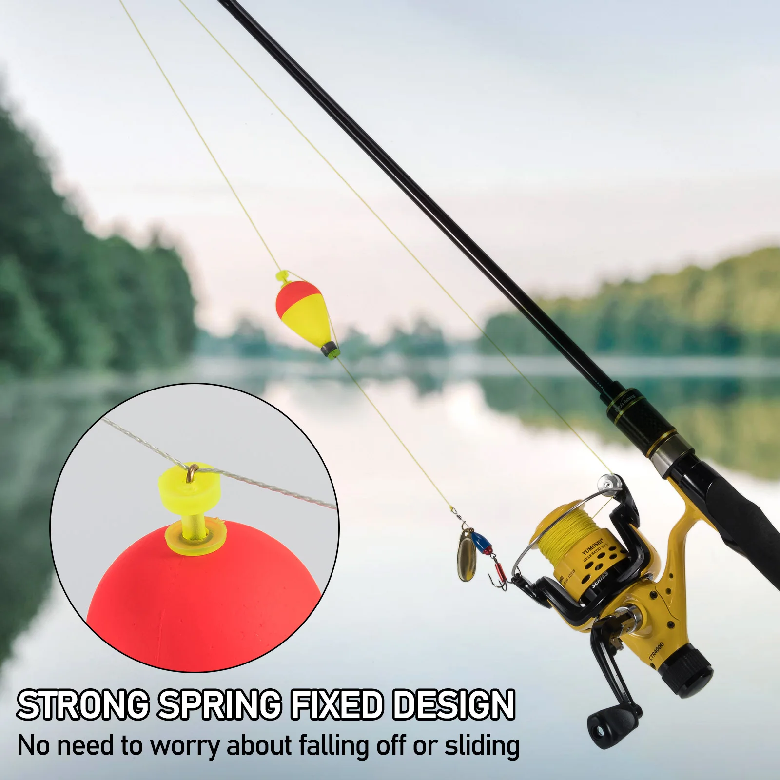 Indicadores de Picada Ponderados Esfera – Bobbers para Lubina - imagen 3