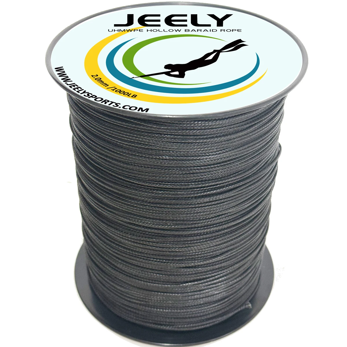 Cuerda de pesca submarina UHMWPE en carrete