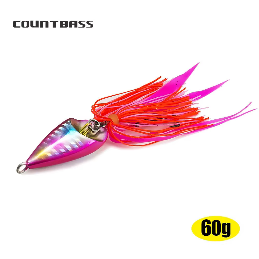 Countbass Jig 60g Anzuelo de Asistencia Japonés para Calamar - imagen 2