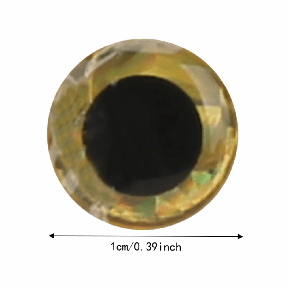 Ojos 3D biónicos para señuelos, colores vivos, atado de moscas - imagen 4