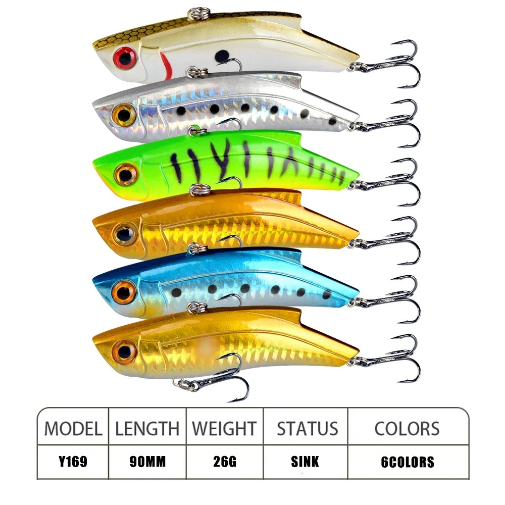 Señuelo VIB hundible vibración Jerkbait para lucio y perca largos - imagen 2