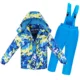 Traje de nieve infantil impermeable a prueba de viento con capucha - imagen 4