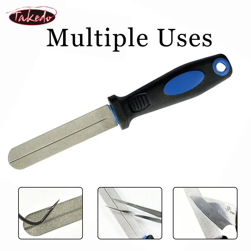TAKEDO RS01 Afilador de anzuelos diamante doble grano - imagen 2