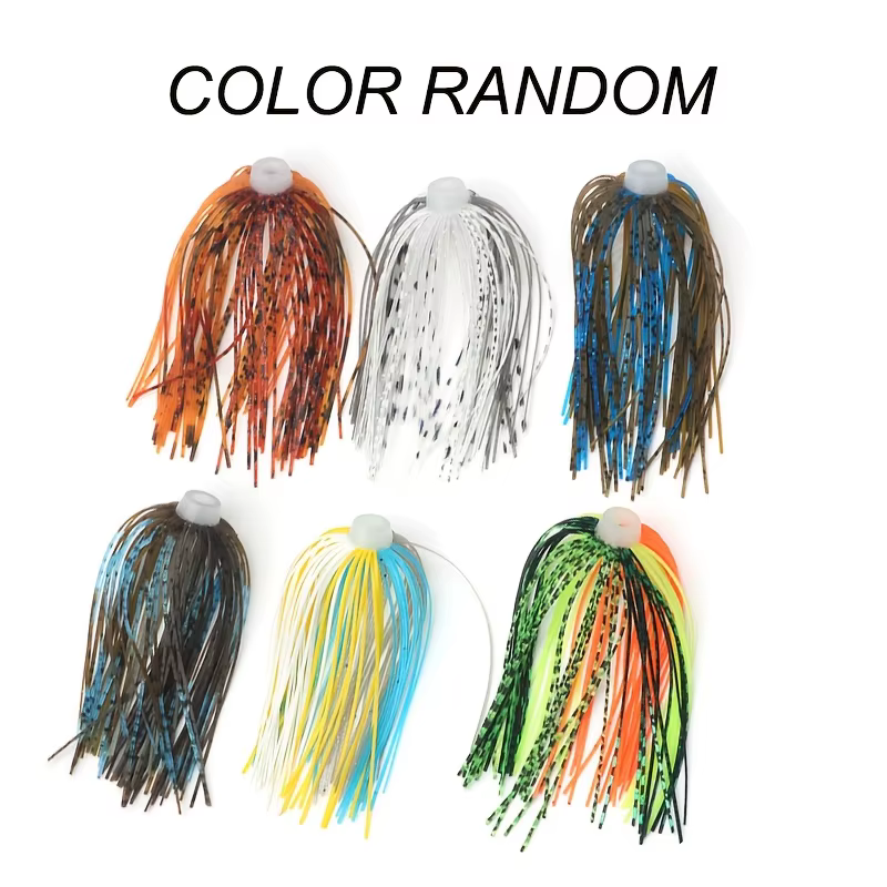 Faldas de Silicona para Jigs, Spinnerbaits y Buzzbaits DIY - imagen 2