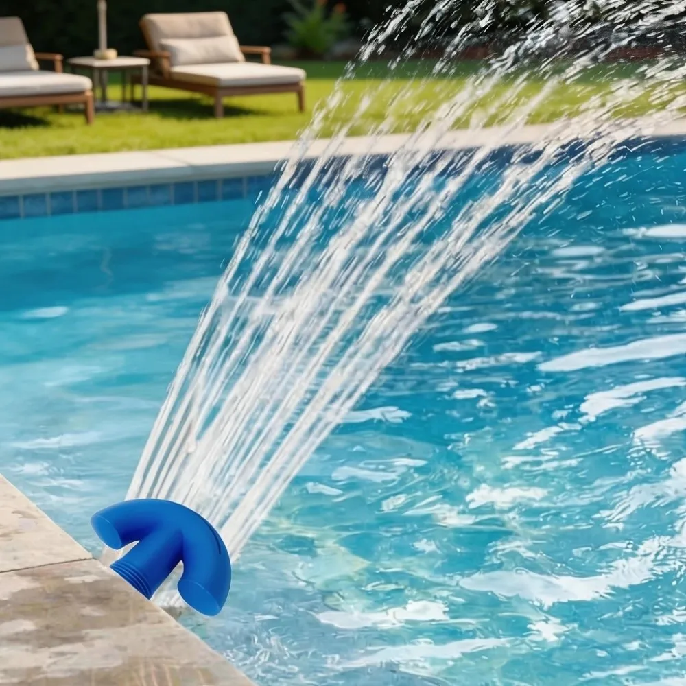 Aspersor de fuente roscado para cascada universal en piscina - imagen 4