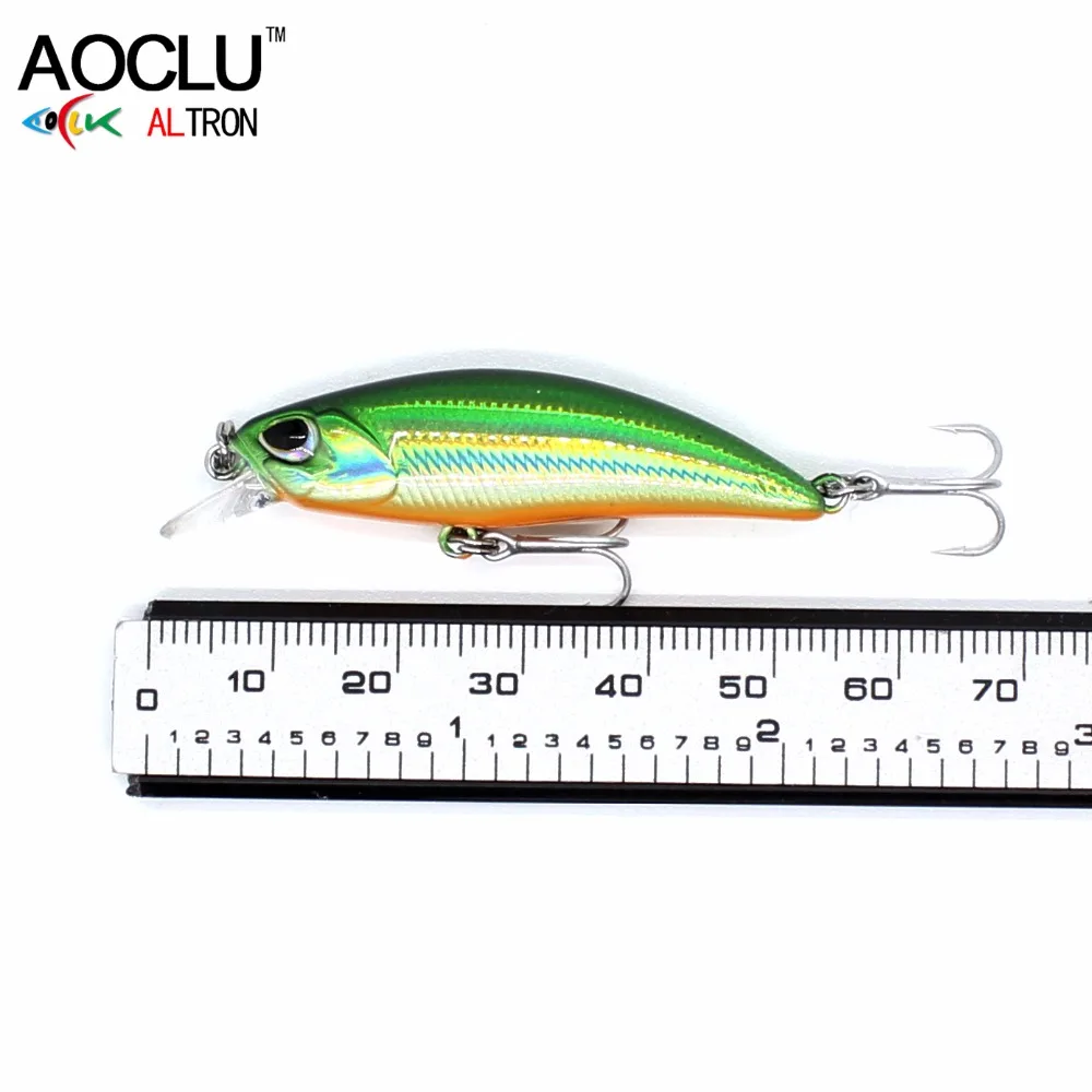 AOCLU Jerkbait en acción de pesca
