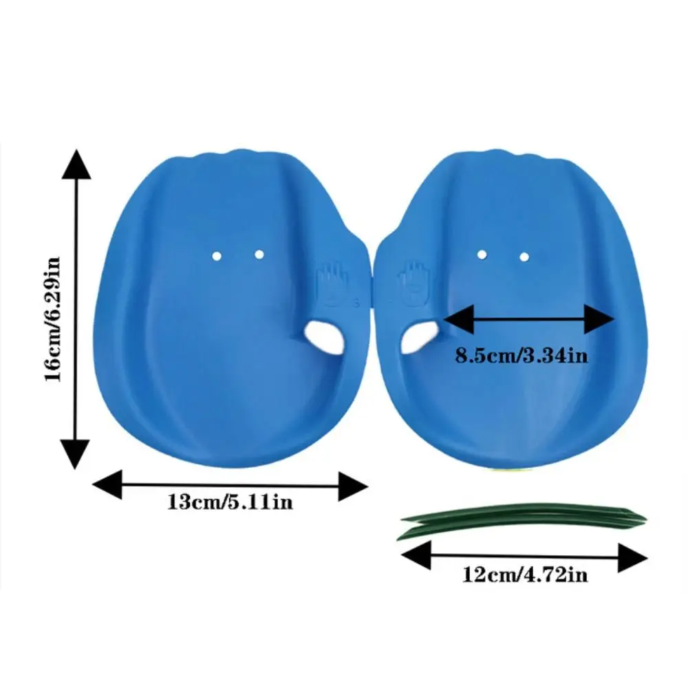 Aletas de natación de PVC ligeras ergonómicas antideslizantes - imagen 5