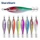 ShareShark Señuelo de calamar luminoso con anzuelo para sepias