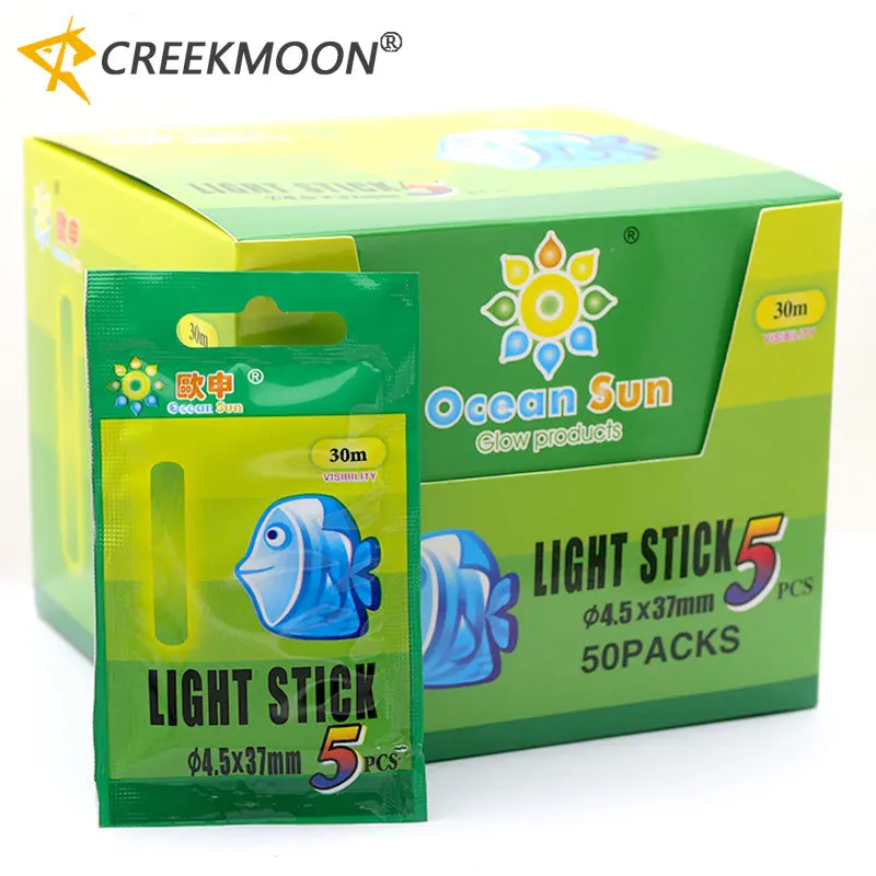 Varillas luminosas químicas para pesca nocturna en flotadores - imagen 2