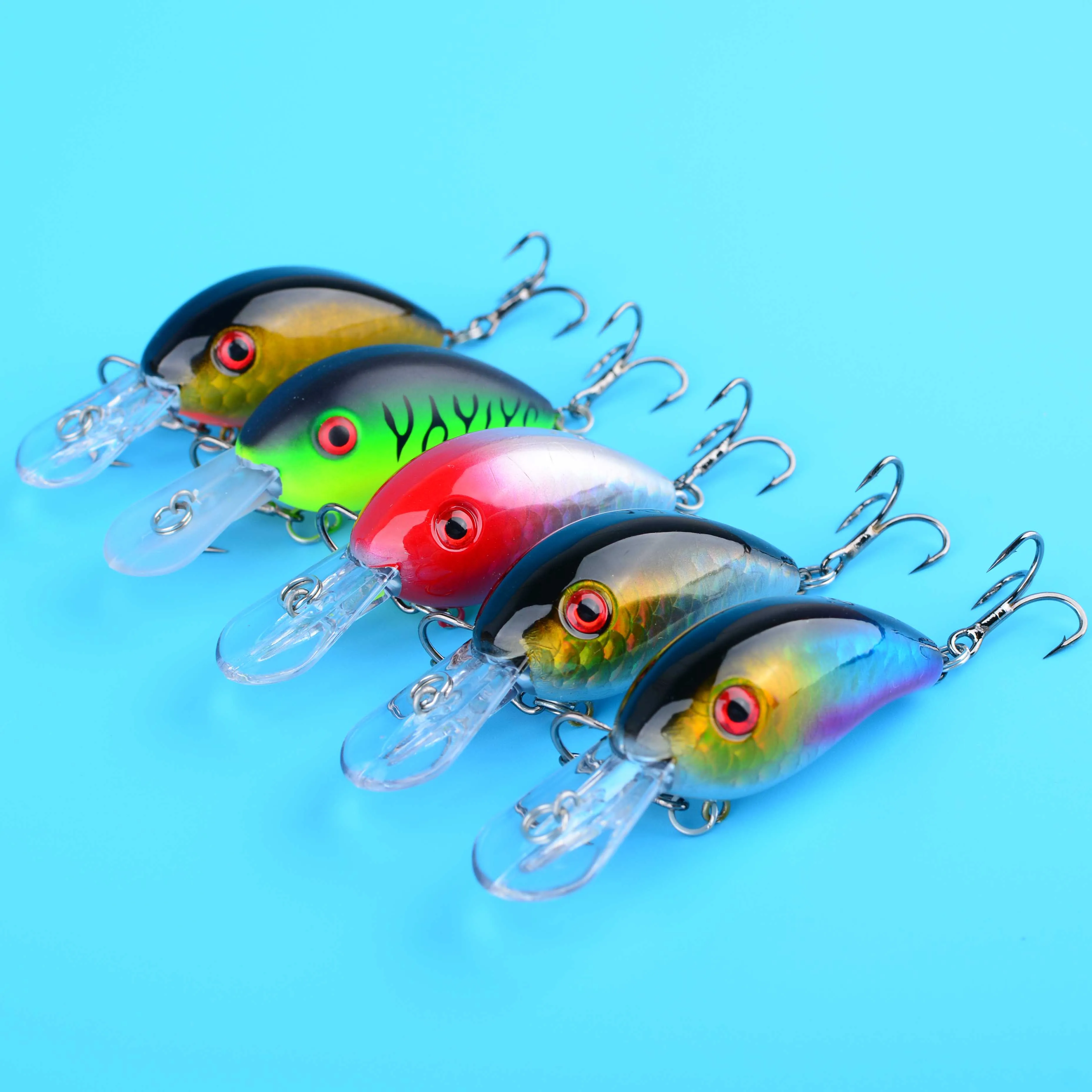 Crankbait flotante para lubina y lucio, cebo duro - imagen 4