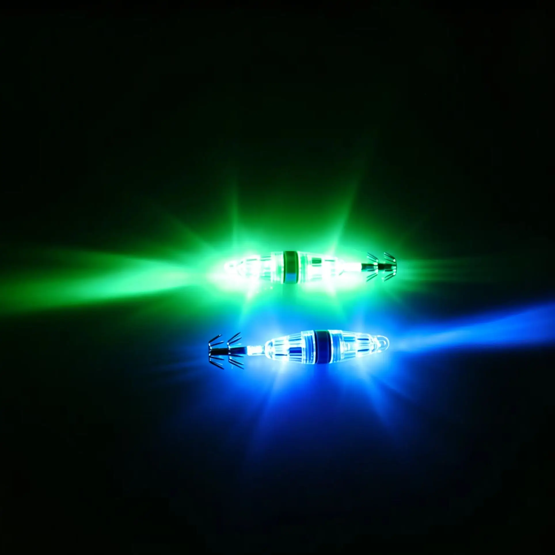 Señuelo LED para calamar intermitente, luz subacuática doble capa - imagen 2