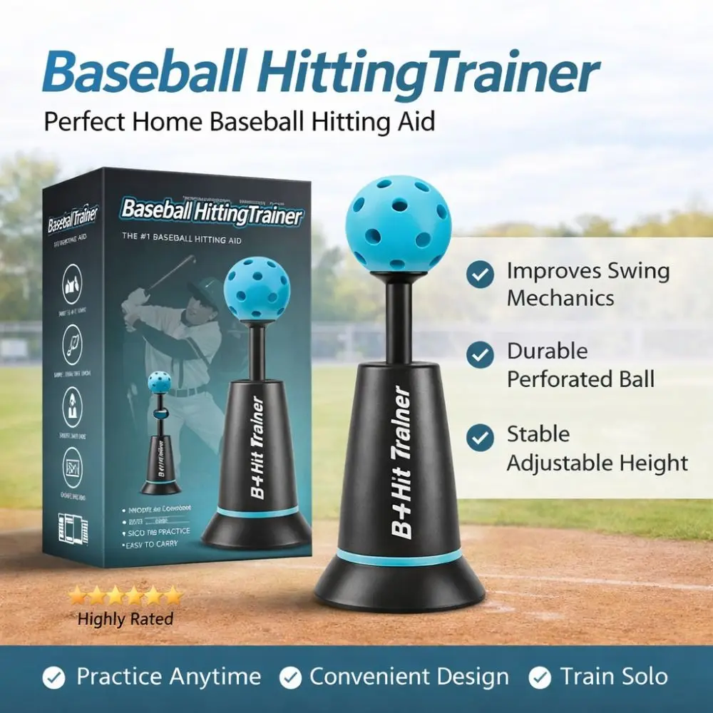 Entrenador de bateo y lanzamiento automático de béisbol portátil - imagen 4