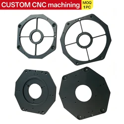 Placas Metálicas CNC Octogonales – Mecanizado de Precisión
