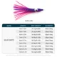 Señuelo pulpo luminoso de goma ShareShark para lubina y atún - imagen 4