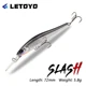 LETOYO Long Lip Minnow Jerkbait de hundimiento – para trucha - imagen 3