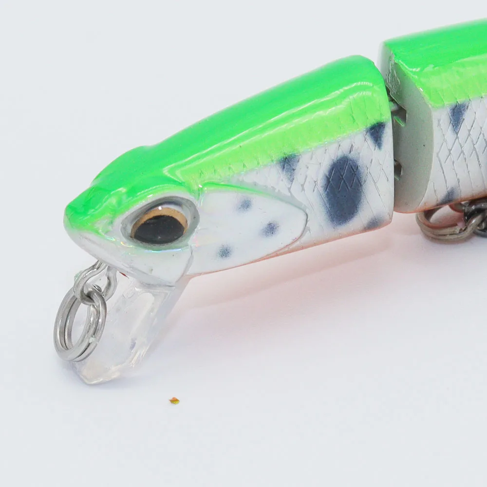Swimbait articulado hundimiento trucha y lucio JEKEKU - imagen 4