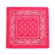 Pañuelo Paisley vintage cuadrado retro para cuello y cabello - imagen 4