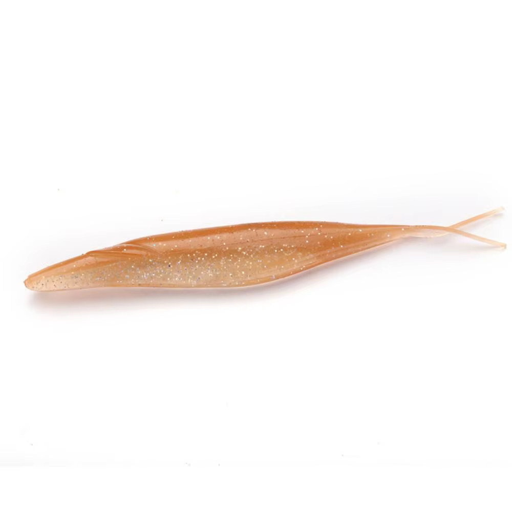 Señuelo de vinilo tipo minnow de hundimiento lento y cola bifurcada - imagen 3